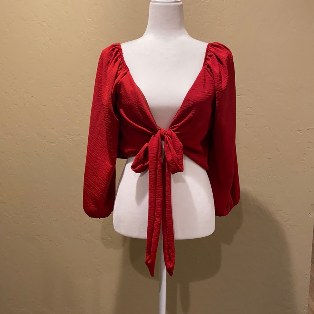 Glow Passion Red Top (M)